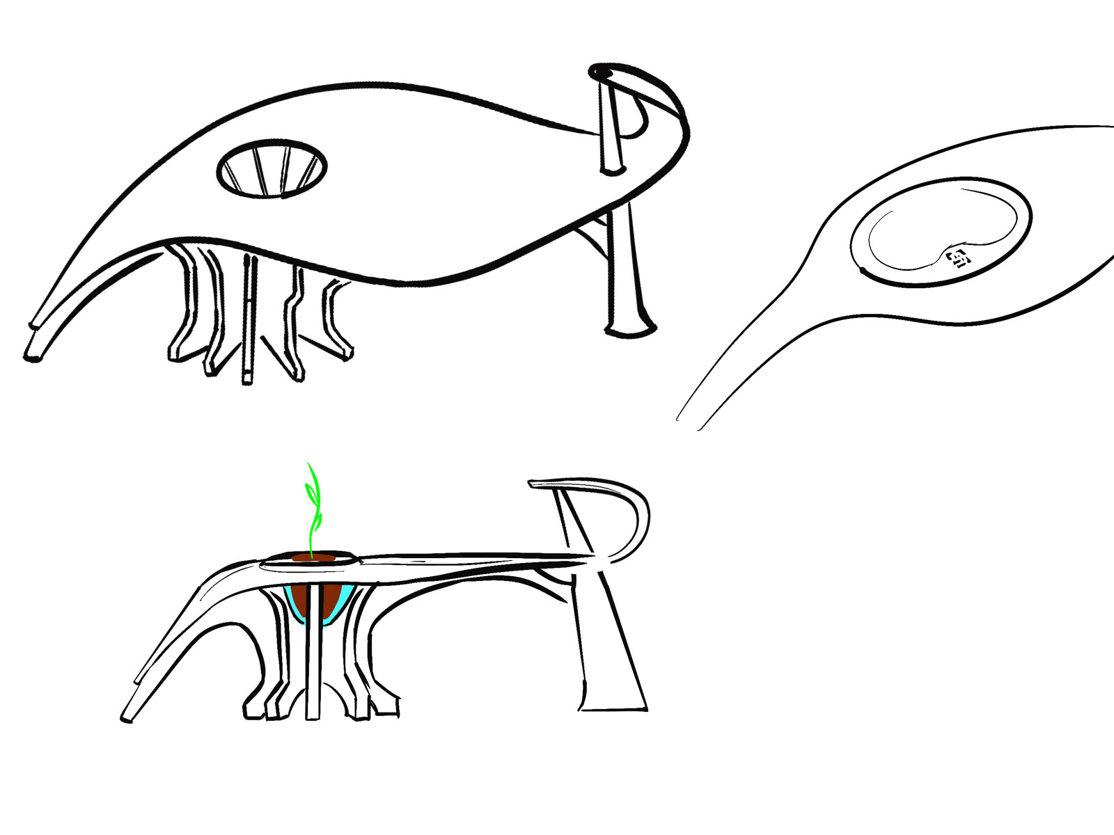 Ideation sketch, plate 1 of 20